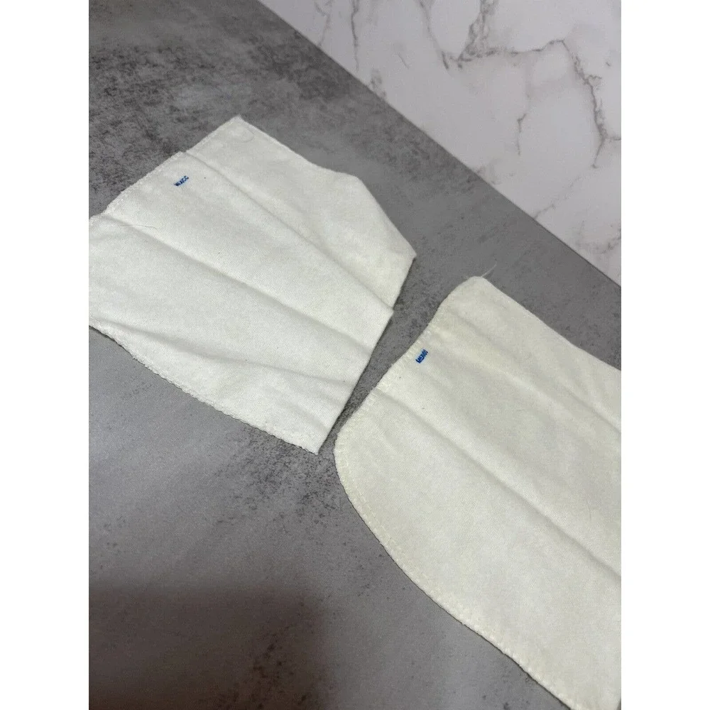 The Ritz-Carlton White Embroidered Wash Cloths - Set of 2